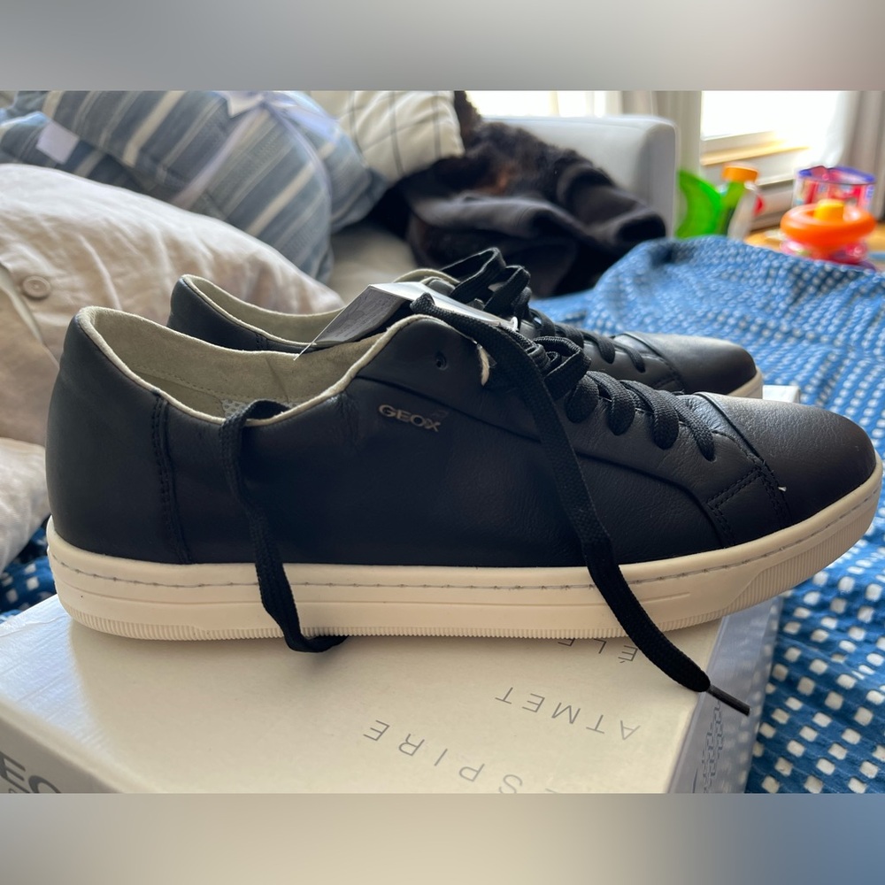 Geox Respira leather sneakers made in Serbia